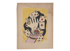 FERNAND LEGER SIGNED LITHOGRAPH, CIRCUS SERIES
